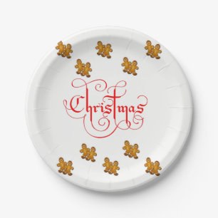 Paper plates Christmas