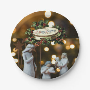 Paper plates Christmas