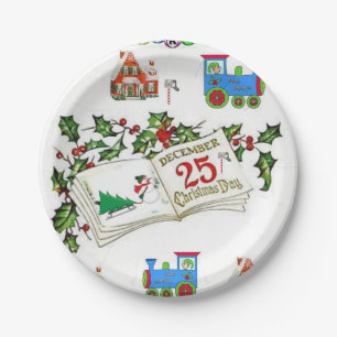 Paper plates Christmas