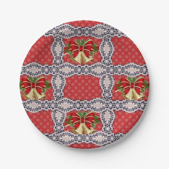 Paper plates Christmas (Front)