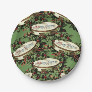 Paper plates Christmas