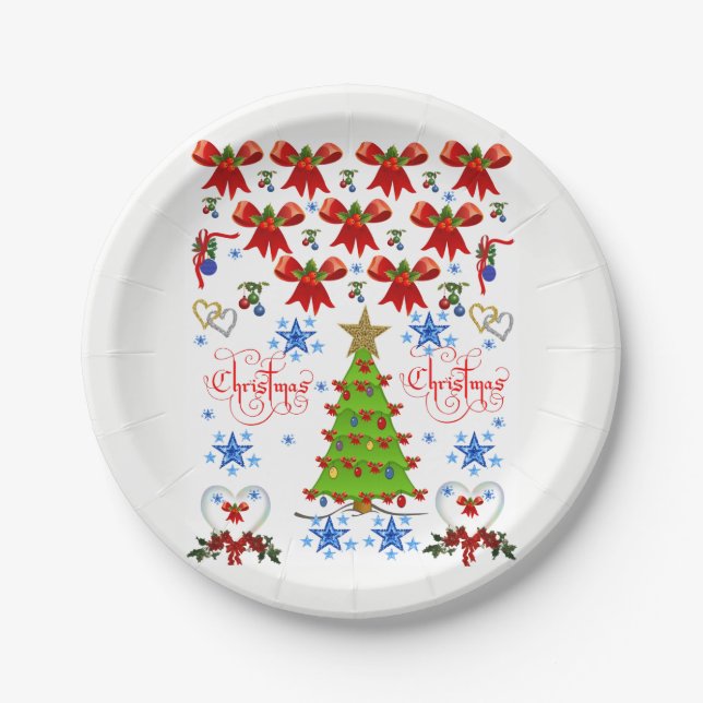 Paper plates Christmas (Front)