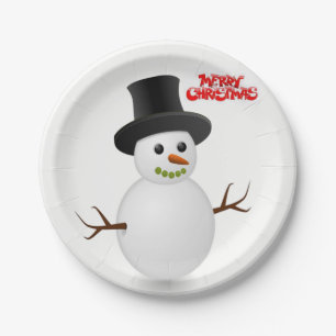 Paper plates Christmas