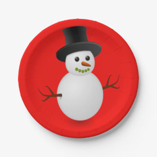 Paper plates Christmas