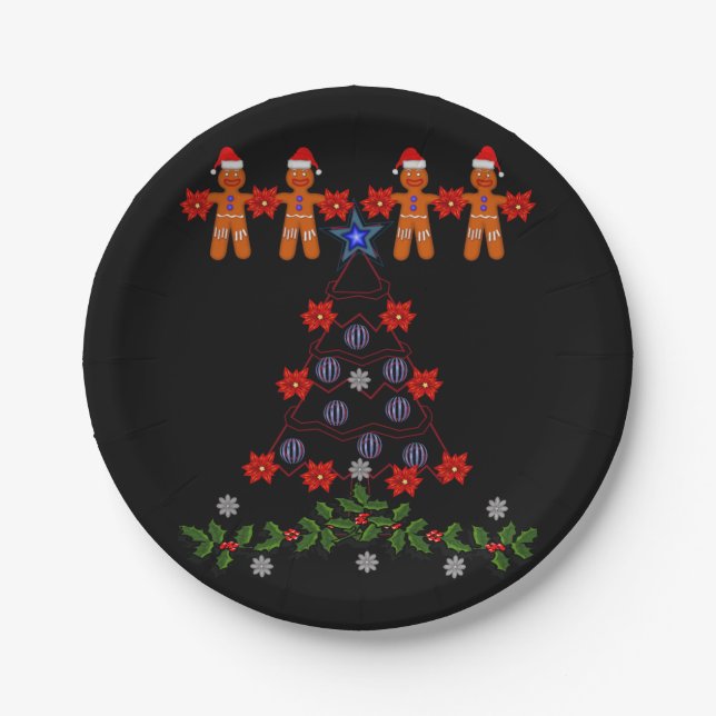 Paper plates Christmas (Front)