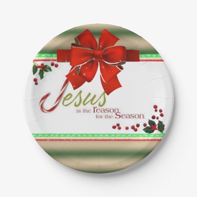 Paper plates Christmas (Front)