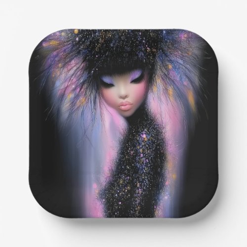 Paper Plates Cosmic Diva Stellar Glow