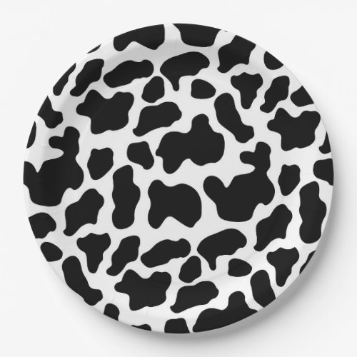 Paper Plates _ Cow Pattern