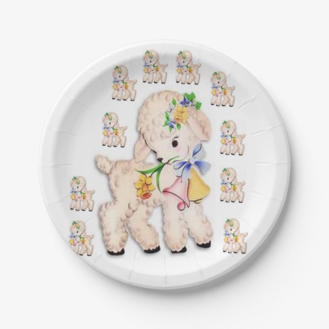 Paper plates Easter (Front)