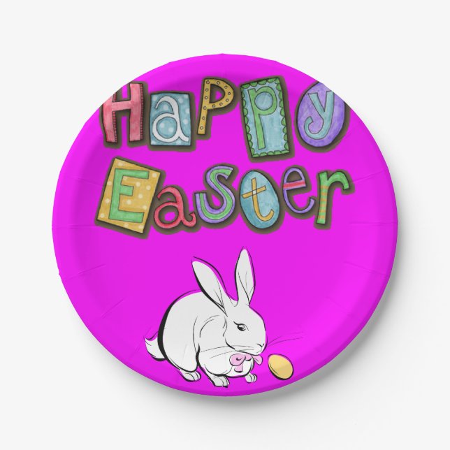 Paper plates Easter (Front)