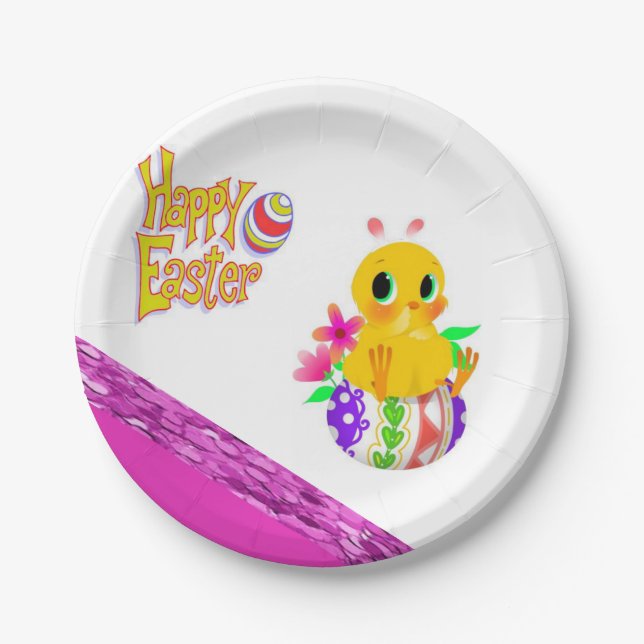 Paper plates Easter (Front)