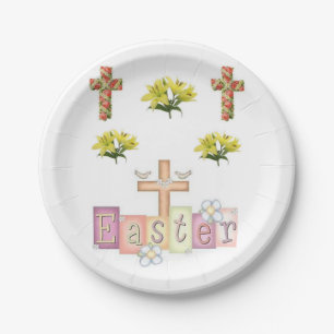 Paper plates Easter