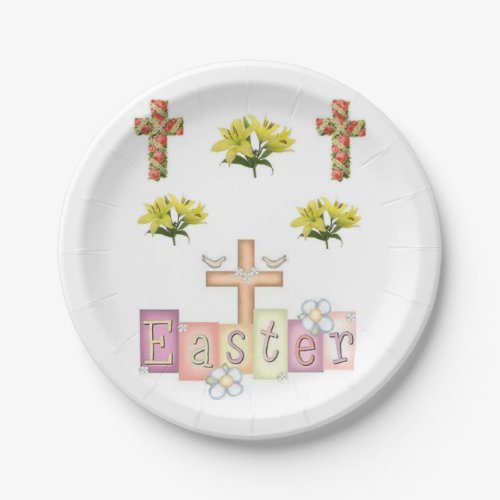 Paper plates Easter