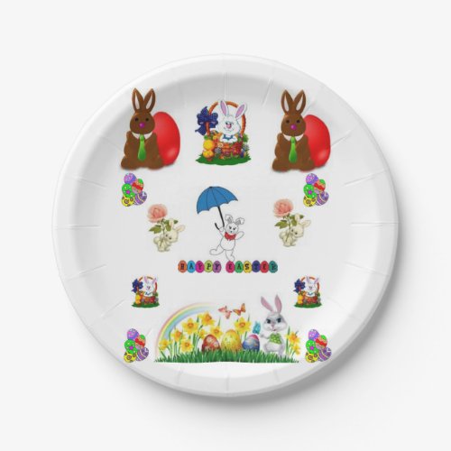 Paper plates Easter