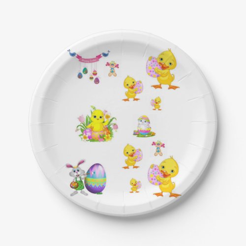 Paper plates Easter