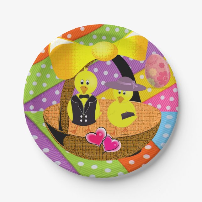 Paper plates Easter (Front)