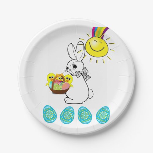 Paper plates Easter