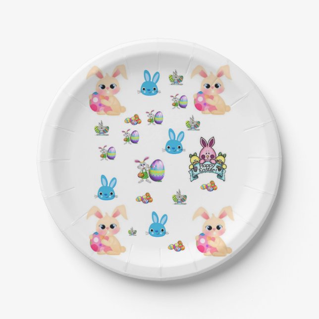 Paper plates Easter (Front)