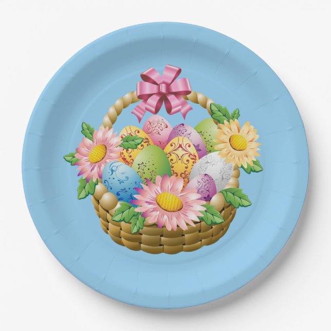 Paper Plates-Easter Paper Plates (Front)