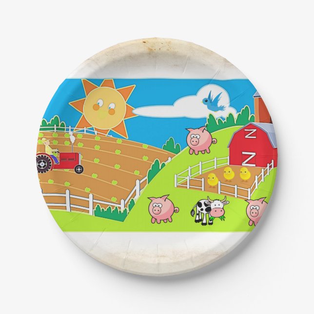 Paper plates Father's Day (Front)