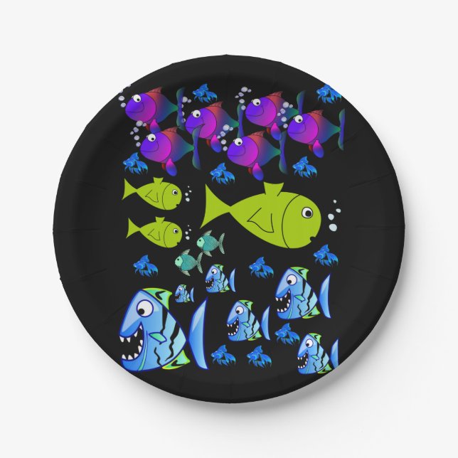 Paper plates Fish (Front)