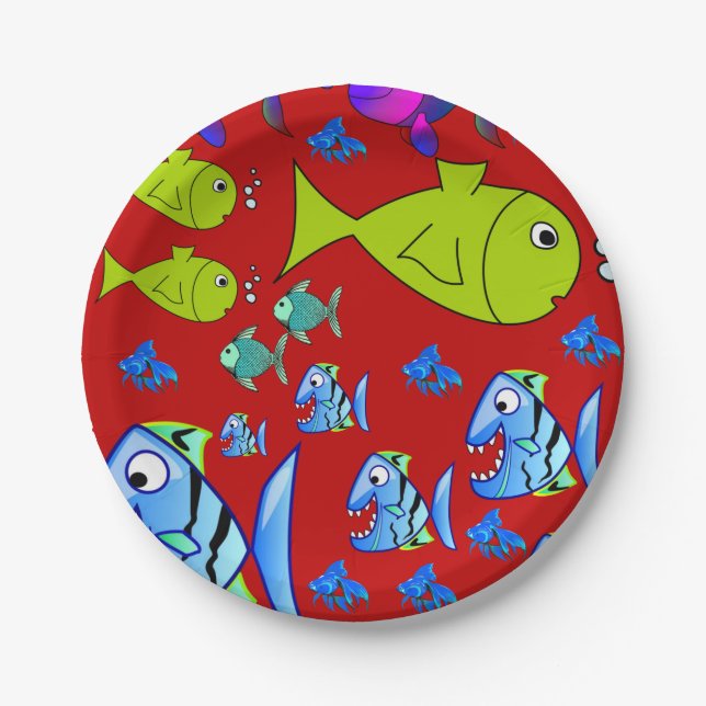 Paper plates Fish (Front)