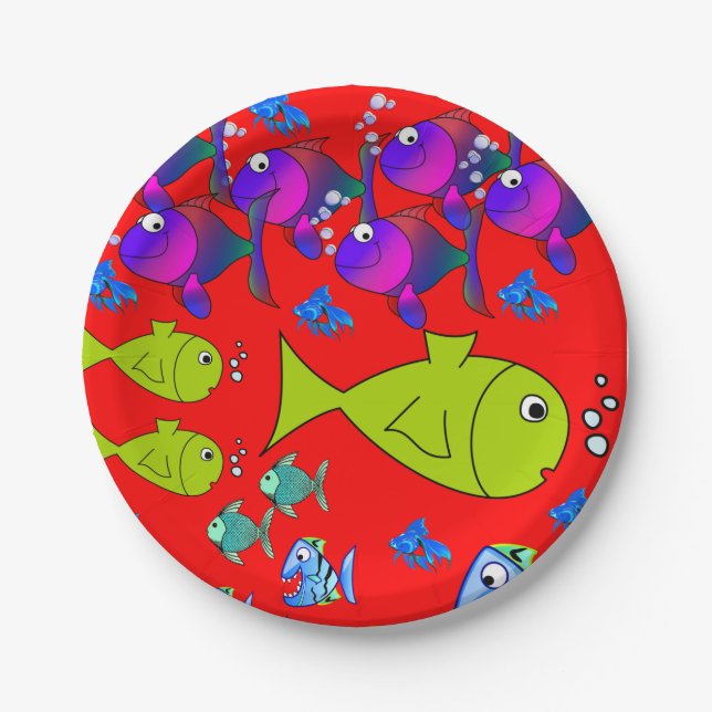Paper plates Fish (Front)