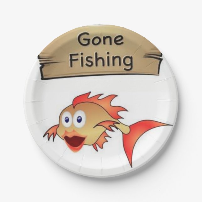 Paper plates Fish (Front)