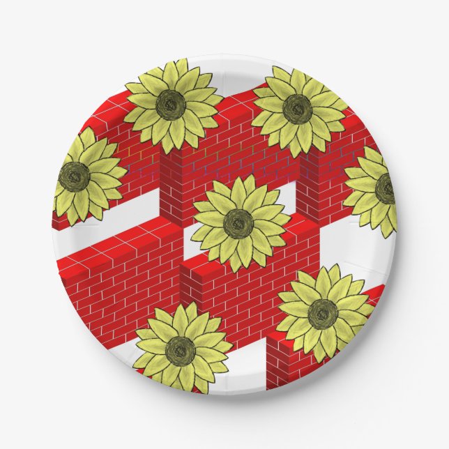 Paper plates Floral (Front)