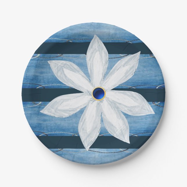 Paper plates Floral (Front)