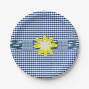 Paper plates Floral