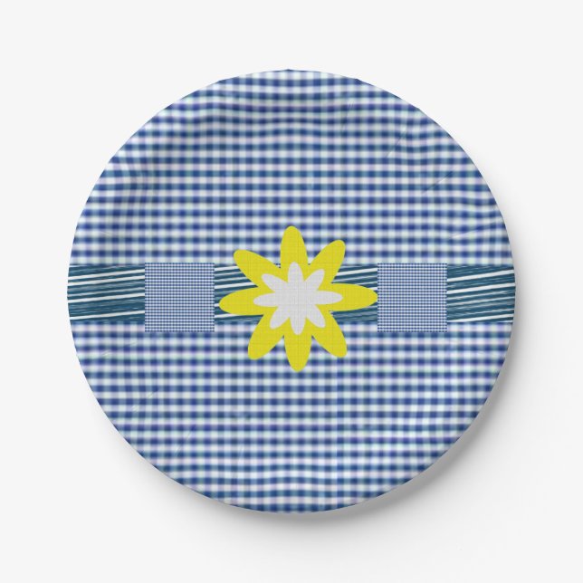 Paper plates Floral (Front)