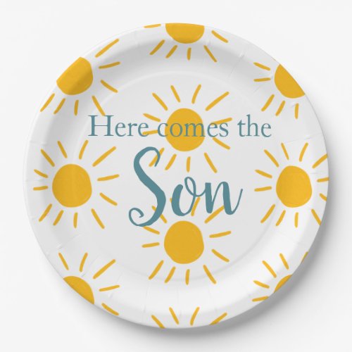 Paper Plates for Here Comes the Son