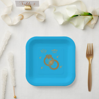 paper plates for wedding or Engagement Party