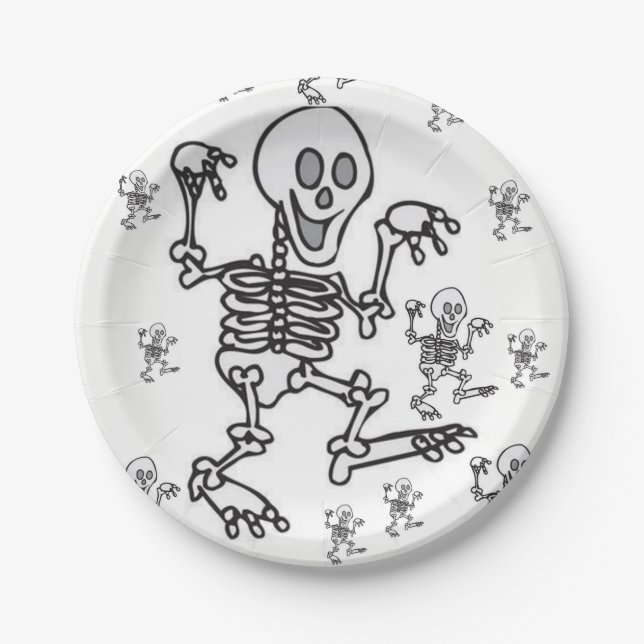 Paper plates Halloween (Front)