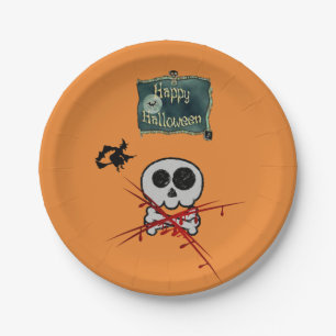 Paper plates Halloween