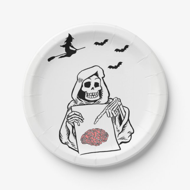 Paper plates Halloween (Front)