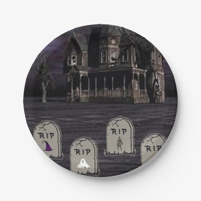 Paper plates Halloween (Front)
