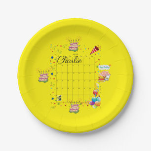 Paper Plates, Happy Birthday July 2022  Plates