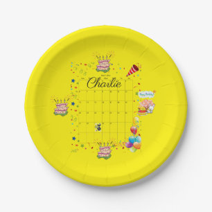 Paper Plates, Happy Birthday March 2022   Plates