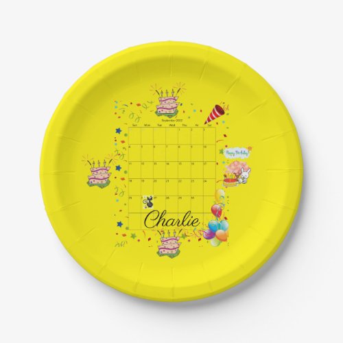 Paper Plates Happy Birthday September 2022  Paper Plates