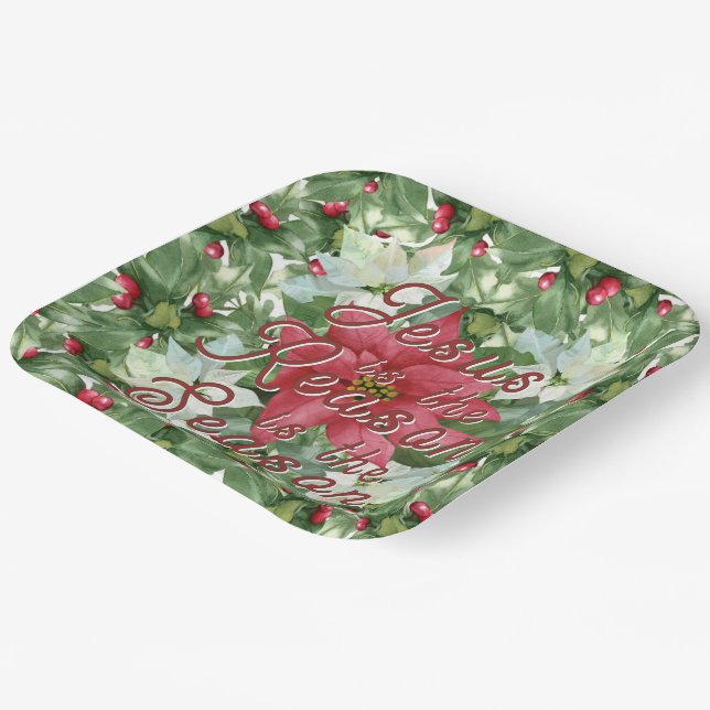 Paper Plates - Jesus is the Reason (Angled)