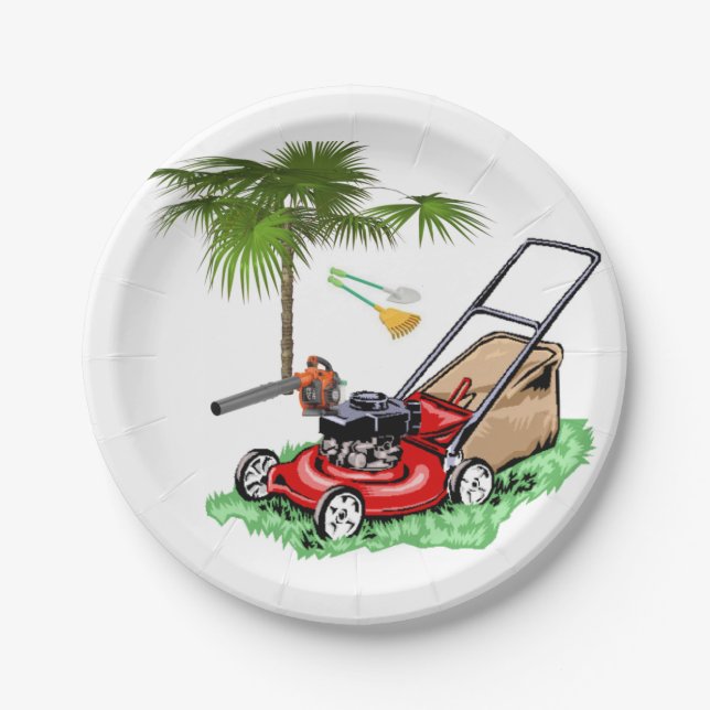 Paper Plates Landscaper (Front)