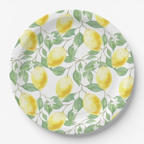 Paper Plates_Lemons Paper Plates