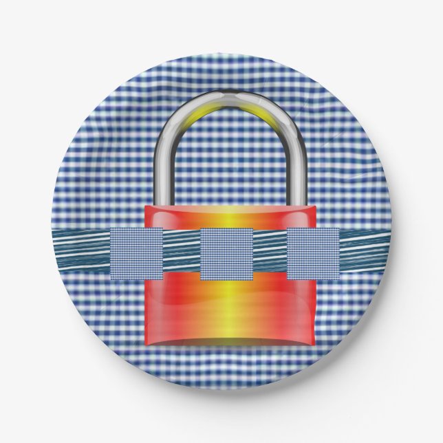 Paper plates Lock (Front)