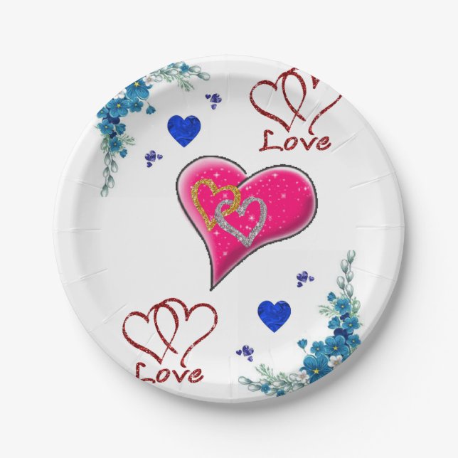 Paper plates Mother's Day (Front)