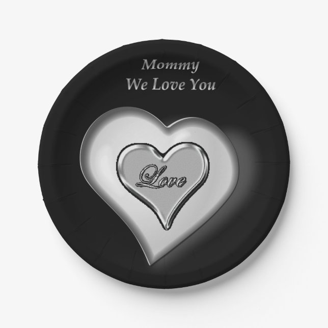 Paper plates Mother's Day (Front)