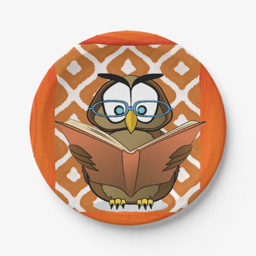 Paper plates Owl