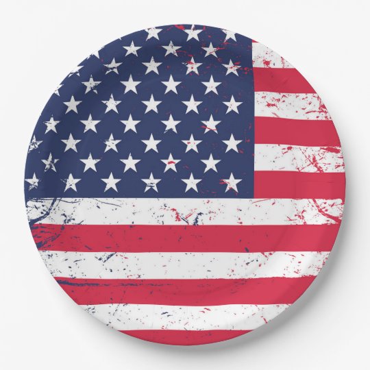 patriotic paper plates