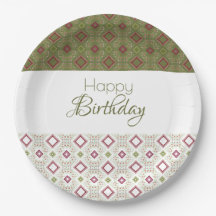 Paper Plates Personalize to Any Occasion